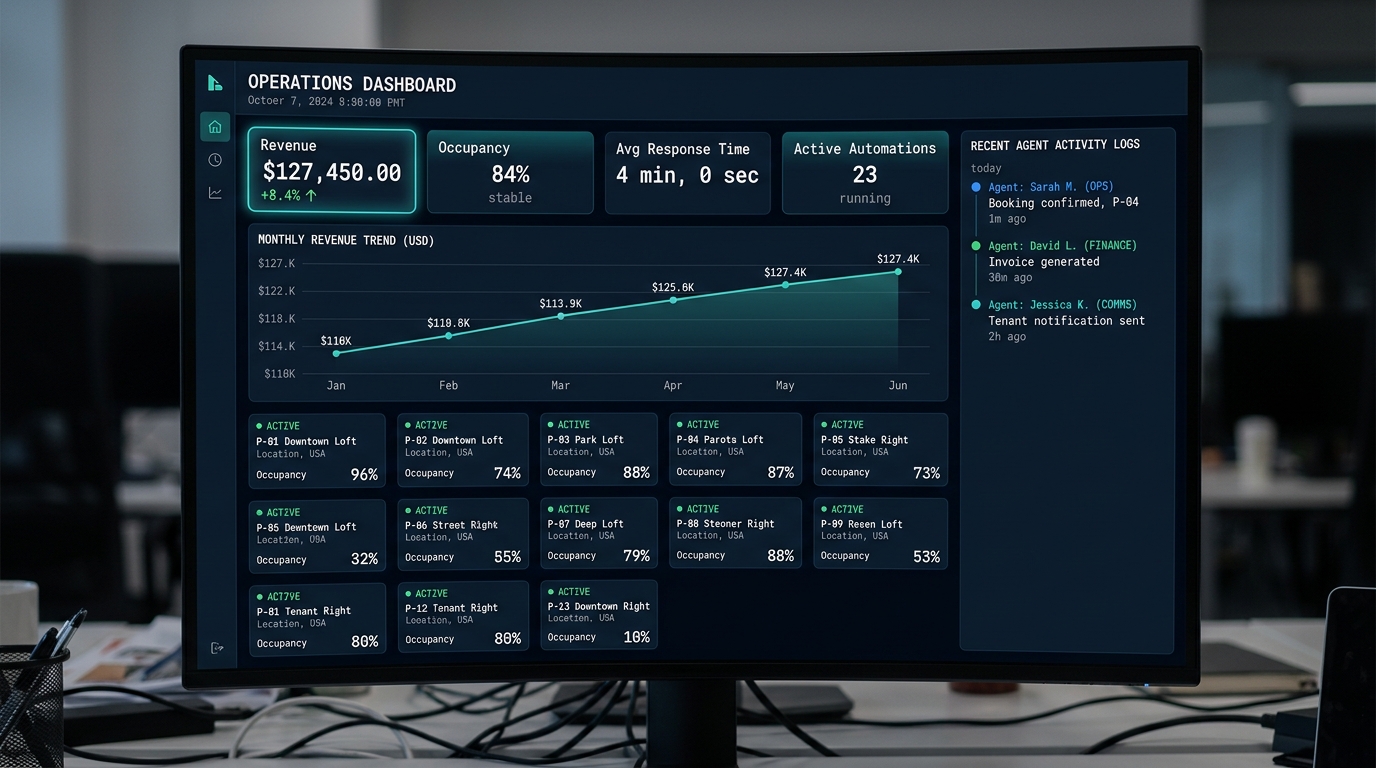 Opswrite operations dashboard