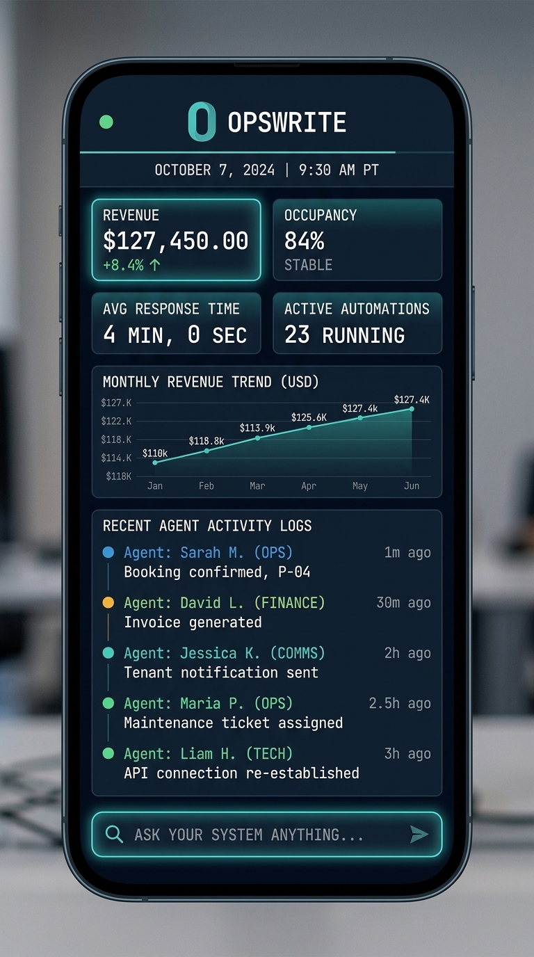 Mobile dashboard